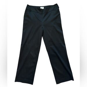 Neiman Marcus Black Wide Leg Trousers